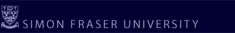 Go To the Simon Fraser University Home Page